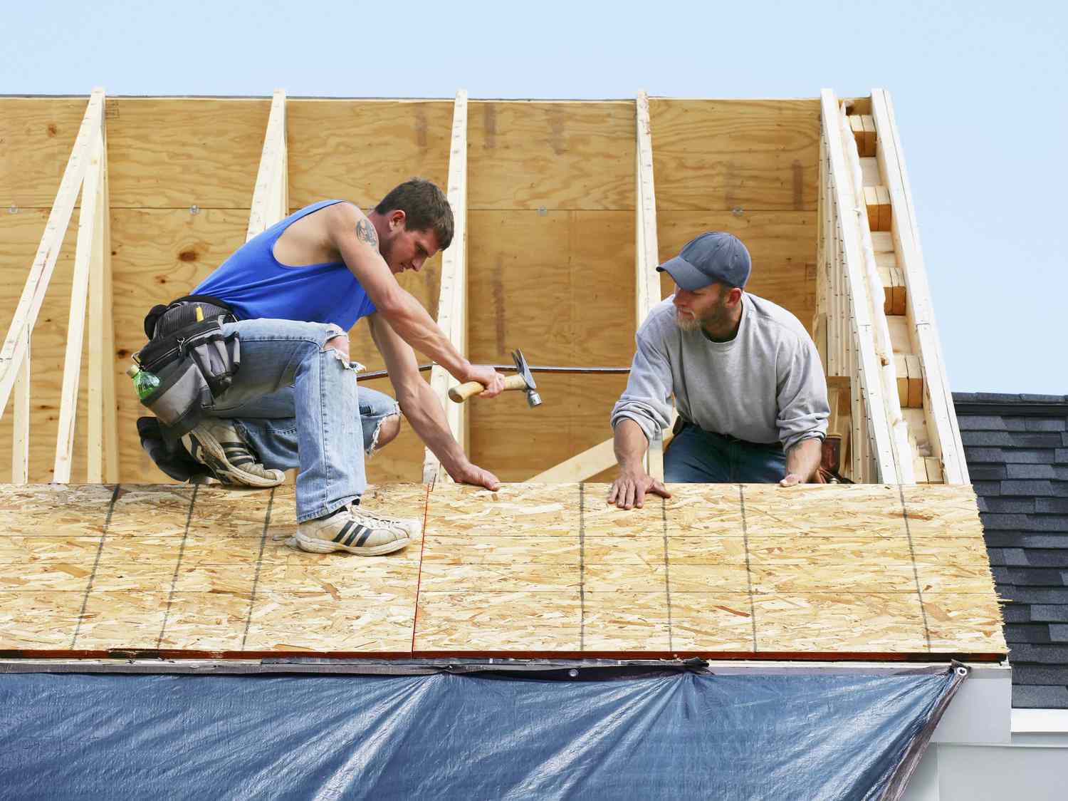 Roof decking replacement